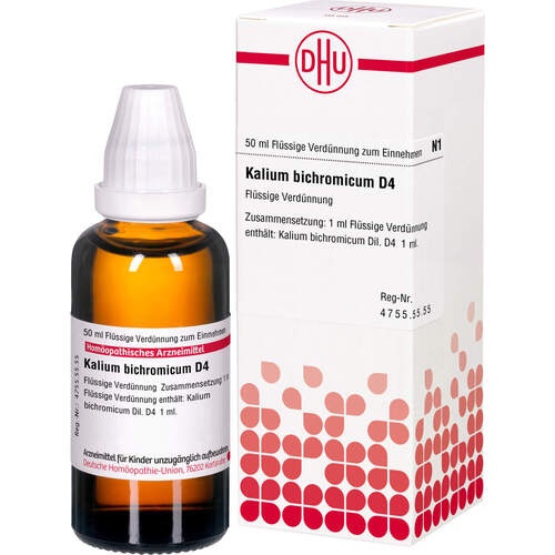 KALIUM BICHROM D 4, 50 ML, Dhu-Arzneimittel GmbH & Co. KG