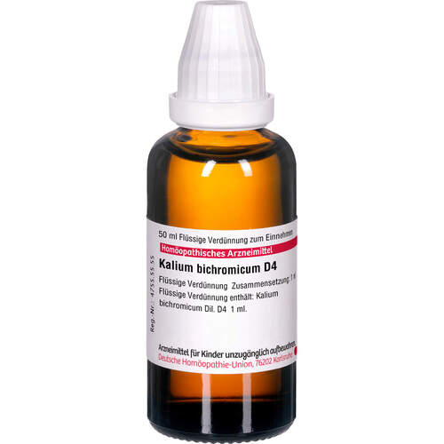 KALIUM BICHROM D 4, 50 ML, Dhu-Arzneimittel GmbH & Co. KG