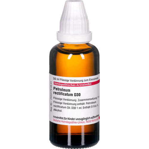 PETROLEUM RECTIFIC D30, 50 ml, Dhu-Arzneimittel GmbH & Co. KG