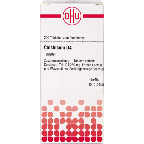 COLCHICUM D 4 Tabletten, 200 Stk., DHU-Arzneimittel GmbH & Co. KG
