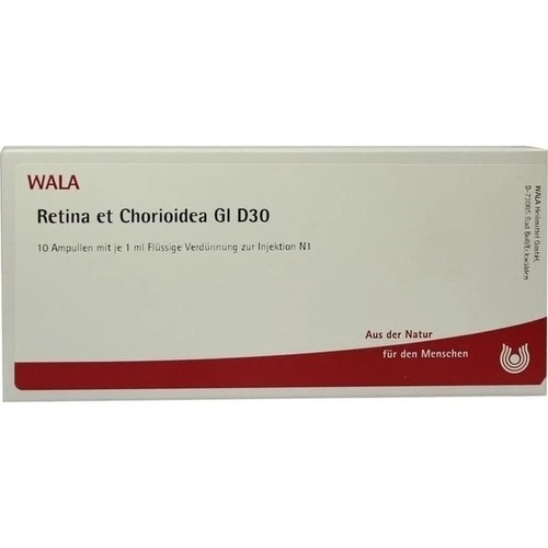 RETINA ET CHORIOIDE GL D30, 10x1 ml, Wala Heilmittel GmbH
