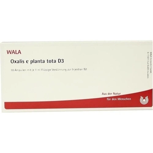 OXALIS E PLANTA TOTA D 3, 10X1 ML, Wala Heilmittel GmbH