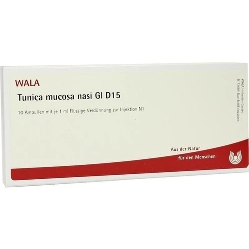 TUNICA MUCOSA NASI GL D15, 10x1 ml, Wala Heilmittel GmbH