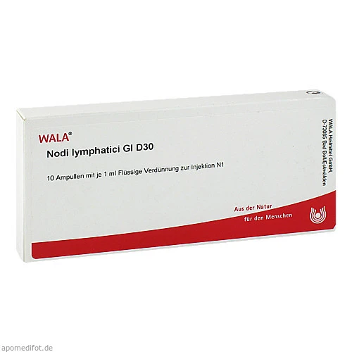 NODI LYMPHATICI GL D30, 10X1 ML, Wala Heilmittel GmbH