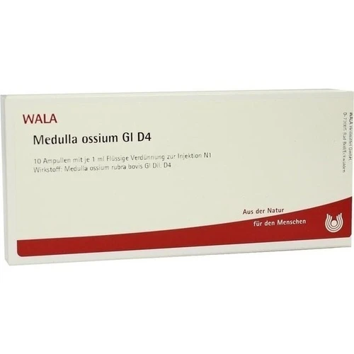 MEDULLA OSSIUM GL D 4, 10x1 ml, Wala Heilmittel GmbH