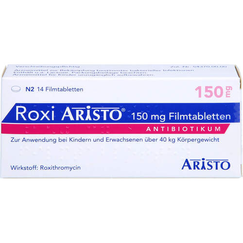 Roxi Aristo 150mg Filmtabletten, 14 Stk., Aristo Pharma GmbH