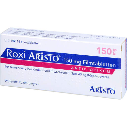 Roxi Aristo 150mg Filmtabletten, 14 Stk., Aristo Pharma GmbH