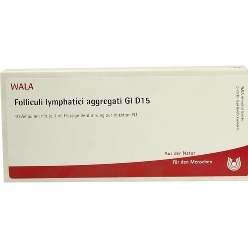 FOLLICULI LYMPH AGG GL D15, 10x1 ml, Wala Heilmittel GmbH