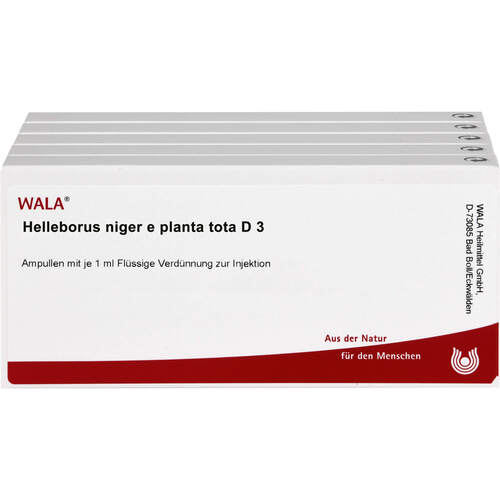 HELLEBORUS NIGER e planta tota D 3 Ampullen, 50x1 ml, WALA Heilmittel GmbH