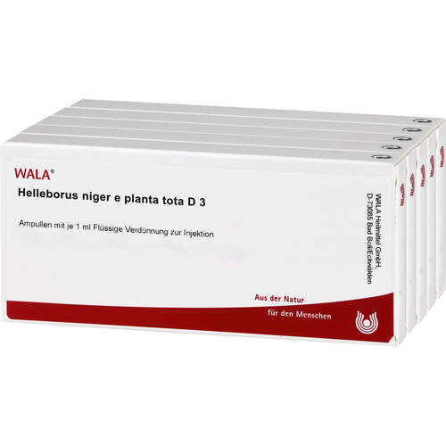 HELLEBORUS NIGER e planta tota D 3 Ampullen, 50x1 ml, WALA Heilmittel GmbH