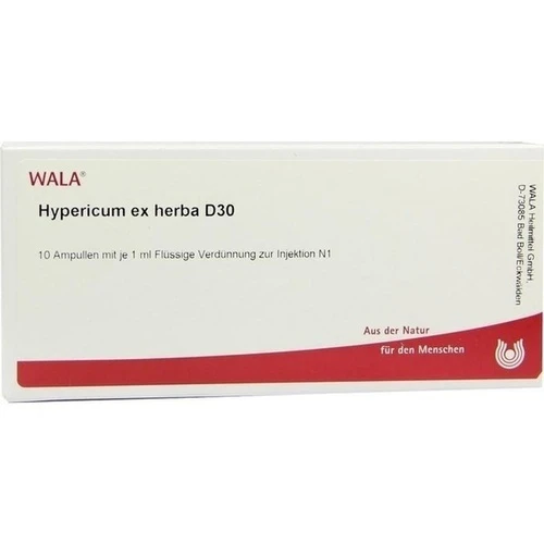 HYPERICUM EX HERBA D30, 10x1 ml, Wala Heilmittel GmbH
