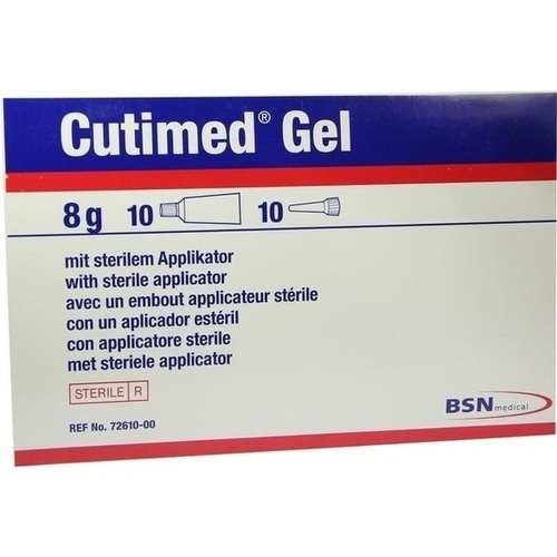 Cutimed Hydrogel 8g amorph, 10x8 g, Bsn Medical GmbH