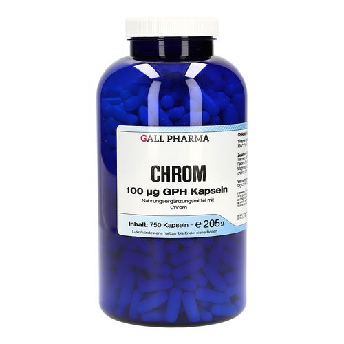 Chrom 100ug GPH Kapseln, 750 Stk., Hecht-Pharma GmbH