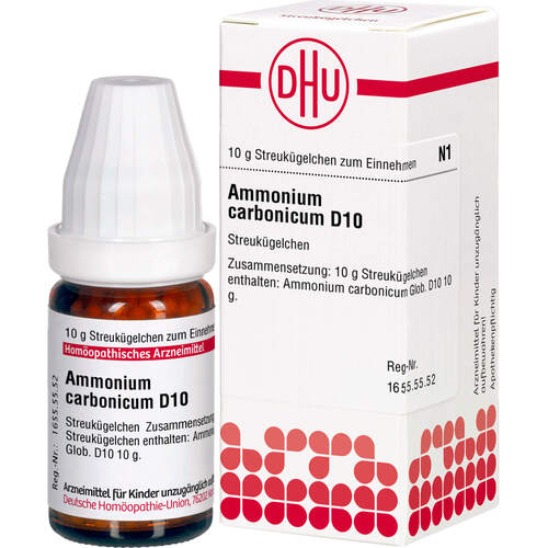 AMMONIUM CARB D10, 10 G, Dhu-Arzneimittel GmbH & Co. KG