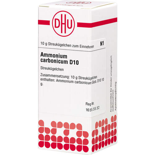 AMMONIUM CARB D10, 10 G, Dhu-Arzneimittel GmbH & Co. KG