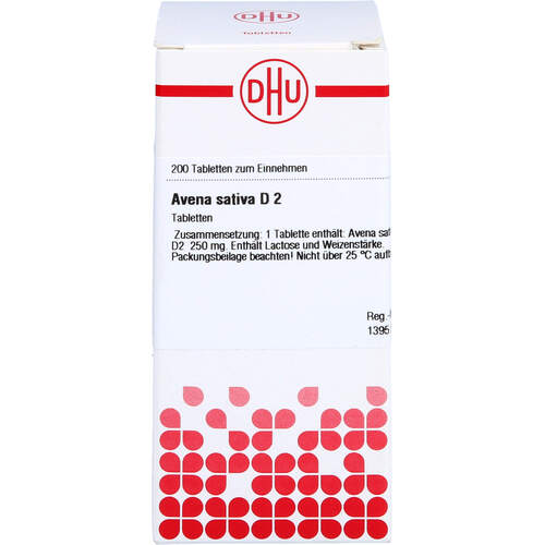 AVENA SATIVA D 2 Tabletten, 200 St, DHU-Arzneimittel GmbH & Co. KG