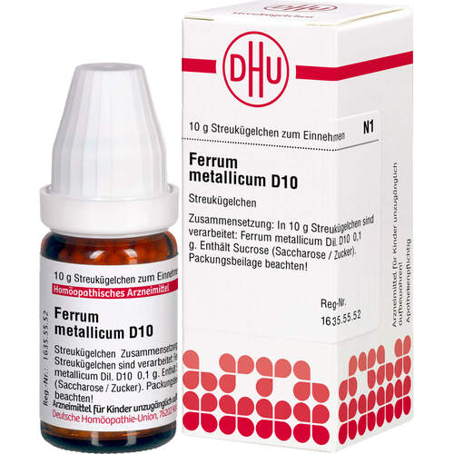 FERRUM MET D10, 10 g, Dhu-Arzneimittel GmbH & Co. KG