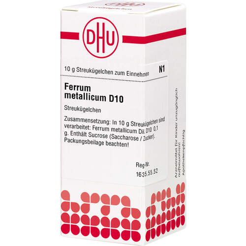 FERRUM MET D10, 10 g, Dhu-Arzneimittel GmbH & Co. KG