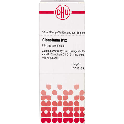 GLONOINUM D 12 Dilution, 50 ml, DHU-Arzneimittel GmbH & Co. KG