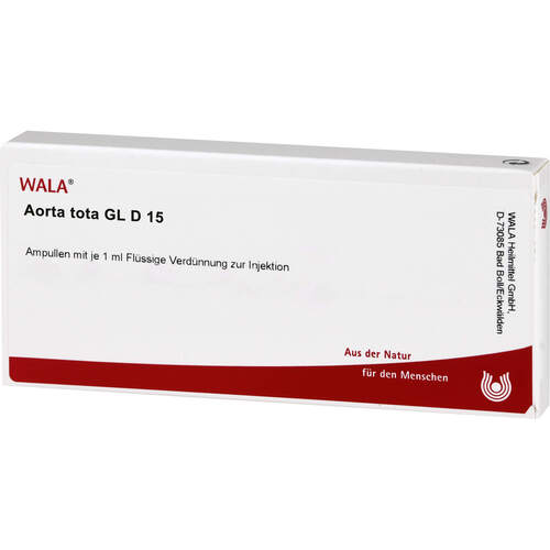 AORTA (TOTA) GL D15, 10x1 ml, Wala Heilmittel GmbH