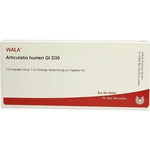 ARTICULATIO HUMERI GL D30, 10x1 ml, Wala Heilmittel GmbH