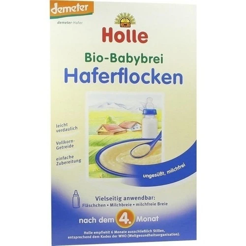 Holle Bio-Babybrei Haferflocken, 250 g, Holle baby food AG