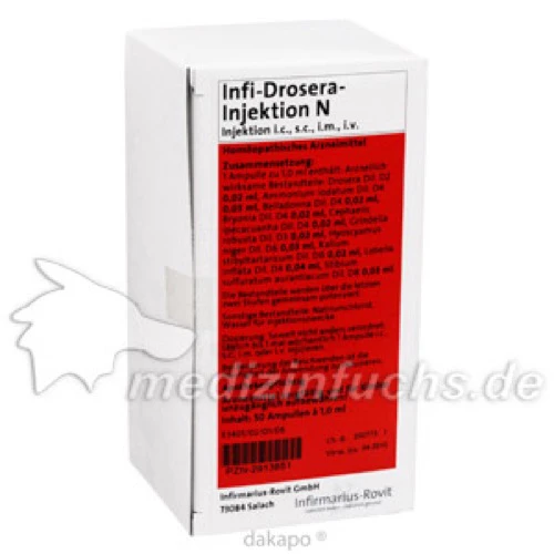 Infi-Drosera-Injektion N, 50x1 ml, Infirmarius GmbH