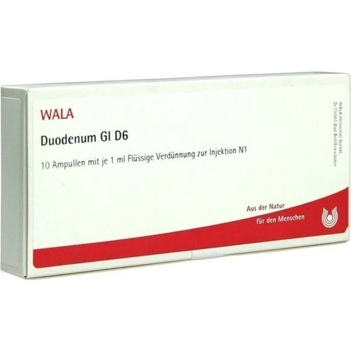 DUODENUM GL D 6, 10x1 ml, Wala Heilmittel GmbH
