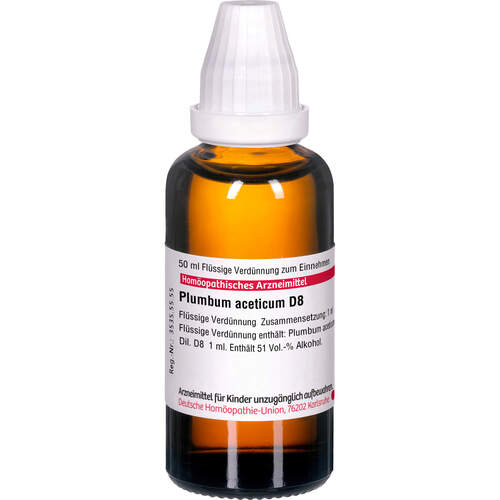 PLUMBUM ACET D 8, 50 ml, Dhu-Arzneimittel GmbH & Co. KG