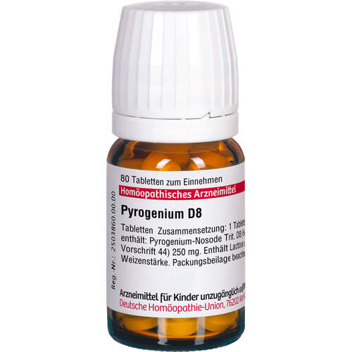 PYROGENIUM D 8, 80 Stk., Dhu-Arzneimittel GmbH & Co. KG