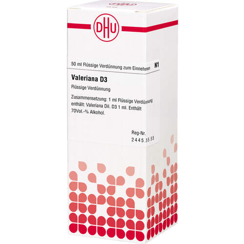 VALERIANA D 3 Dilution, 50 ml, DHU-Arzneimittel GmbH & Co. KG