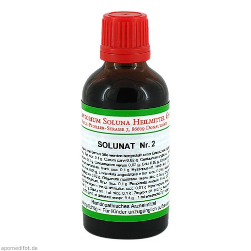 Solunat Nr. 2, 50 ml, Laboratorium Soluna Heilmittel GmbH