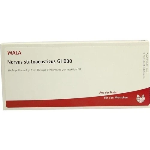 NERVUS STATOACUSTIC GL D30, 10x1 ml, Wala Heilmittel GmbH