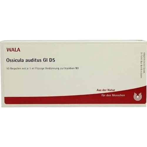 OSSICULA AUDITUS GL D 5, 10x1 ml, Wala Heilmittel GmbH