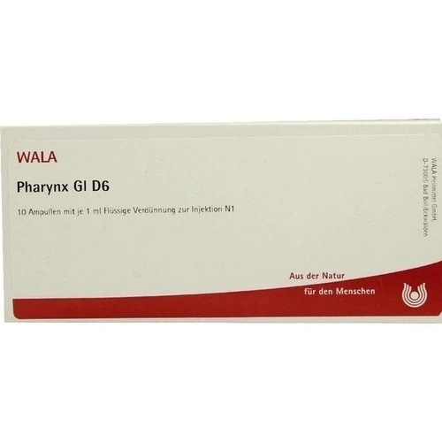 PHARYNX GL D 6, 10x1 ml, Wala Heilmittel GmbH