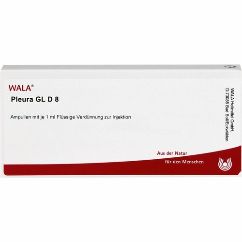 PLEURA GL D 8, 10x1 ml, Wala Heilmittel GmbH