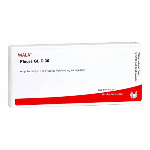 PLEURA GL D30, 10x1 ml, Wala Heilmittel GmbH