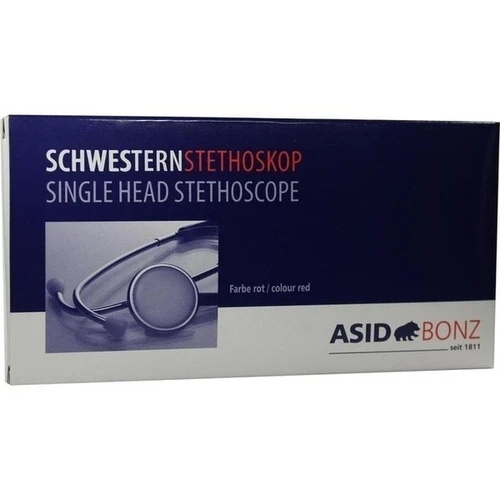 Stethoskop Schwestern rot, 1 Stk., Medline International Germany GmbH