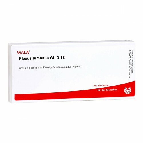 PLEXUS LUMBALIS GL D12, 10x1 ml, Wala Heilmittel GmbH