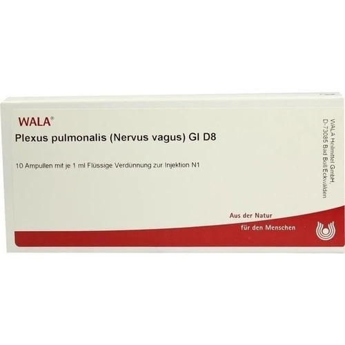 PLEXUS PUL (NER VA) GL D 8, 10x1 ml, Wala Heilmittel GmbH