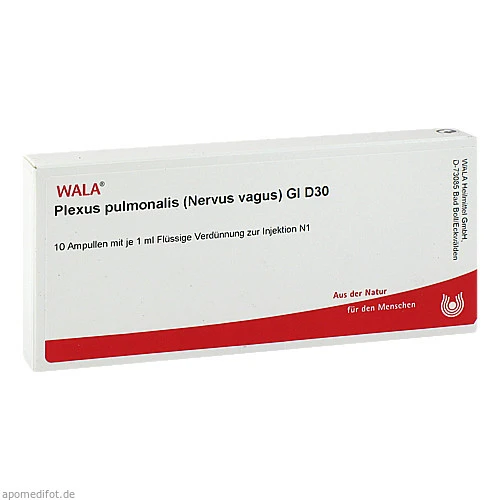 PLEXUS PUL (NER VA) GL D30, 10X1 ML, Wala Heilmittel GmbH