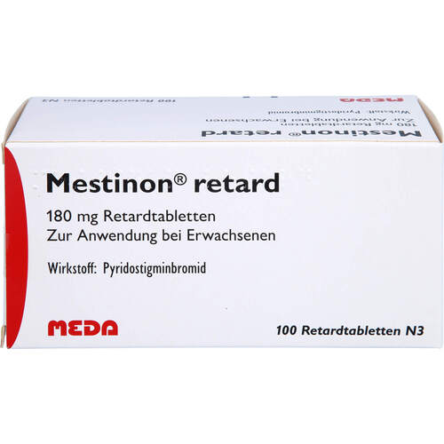 MESTINON RETARD 180 mg, 100 ST, Viatris Healthcare GmbH