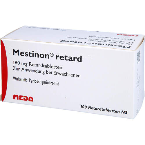 MESTINON RETARD 180 mg, 100 ST, Viatris Healthcare GmbH