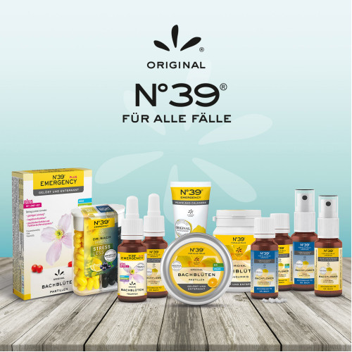 Bachbl&uuml;ten Notfall No. 39 Pastillen BIO, 45 g, Hager Pharma GmbH