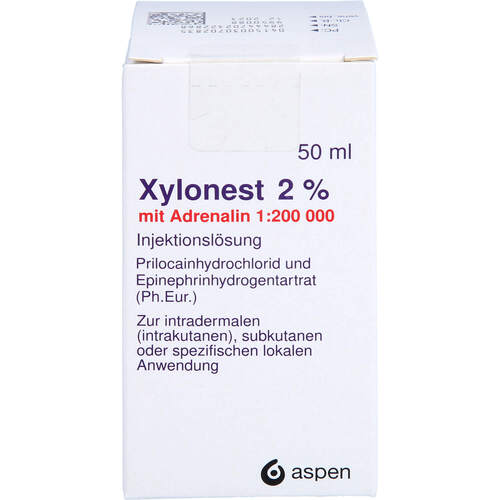 XYLONEST 2% M ADRENALIN, 50 ml, Aspen Germany GmbH
