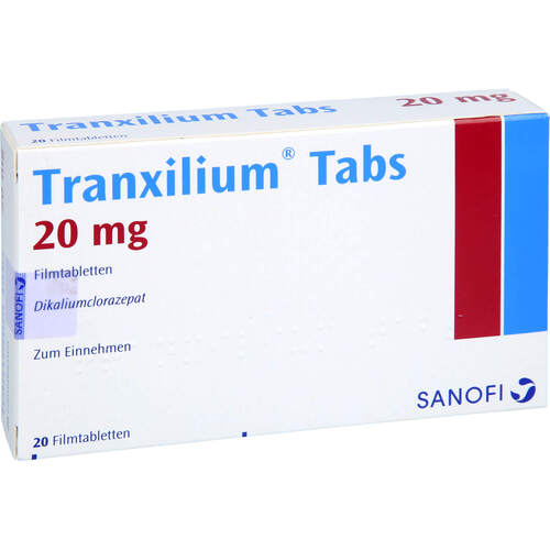 TRANXILIUM TABS, 20 ST, neuraxpharm Arzneimittel GmbH