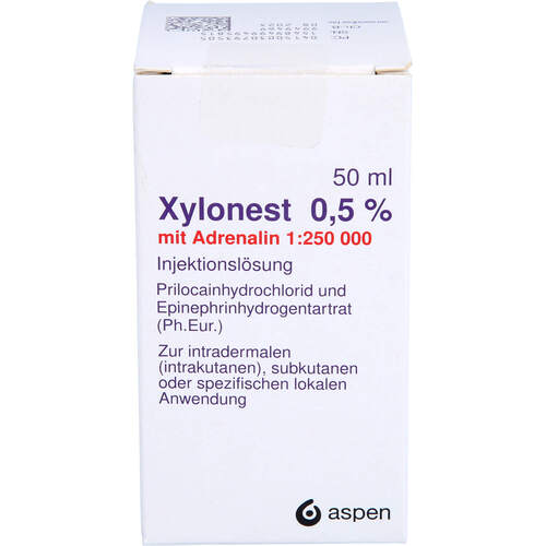 XYLONEST 0.5% M ADRENALIN, 50 ml, Aspen Germany GmbH