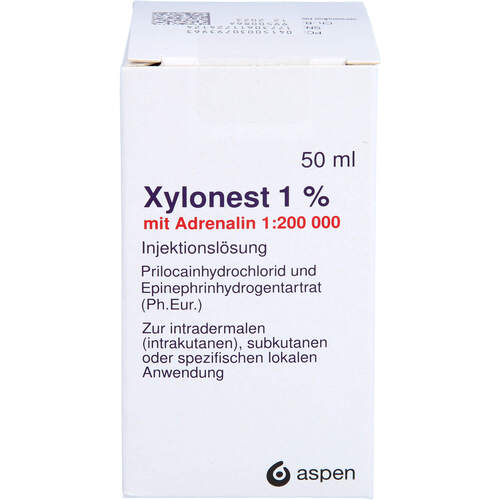 XYLONEST 1% M ADRENALIN, 50 ml, Aspen Germany GmbH