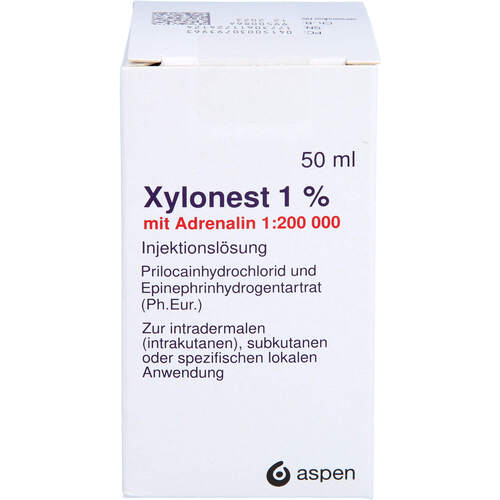 XYLONEST 1% M ADRENALIN, 50 ML,  Aspen Germany GmbH 