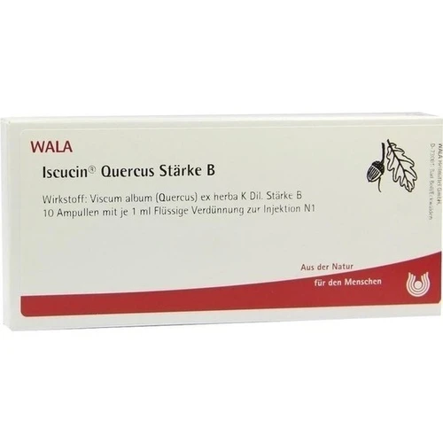 ISCUCIN QUERCUS STAERKE B, 10x1 ml, Wala Heilmittel GmbH